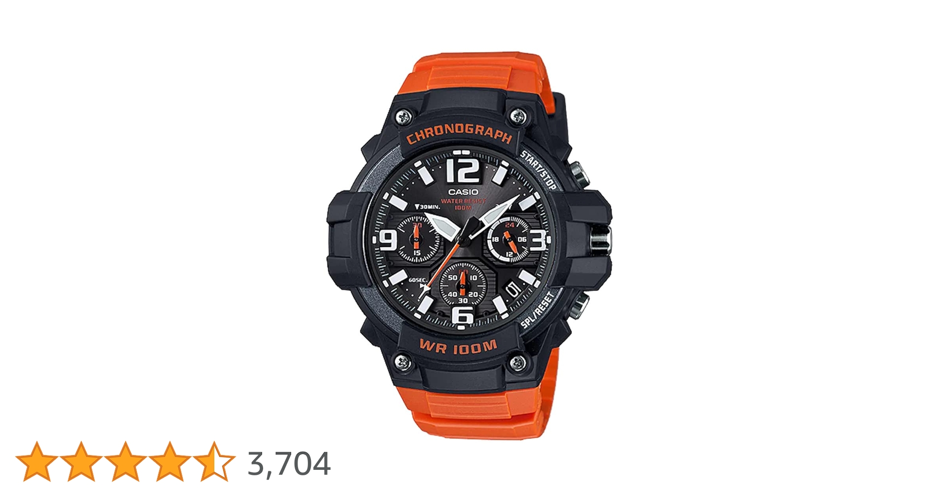 Amazon.co.jp: Casio メンズ腕時計 頑丈 クロノグラフクオーツ